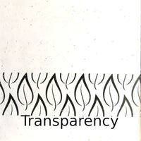 Plaque de Verre Transparent Texture Grumeleuse