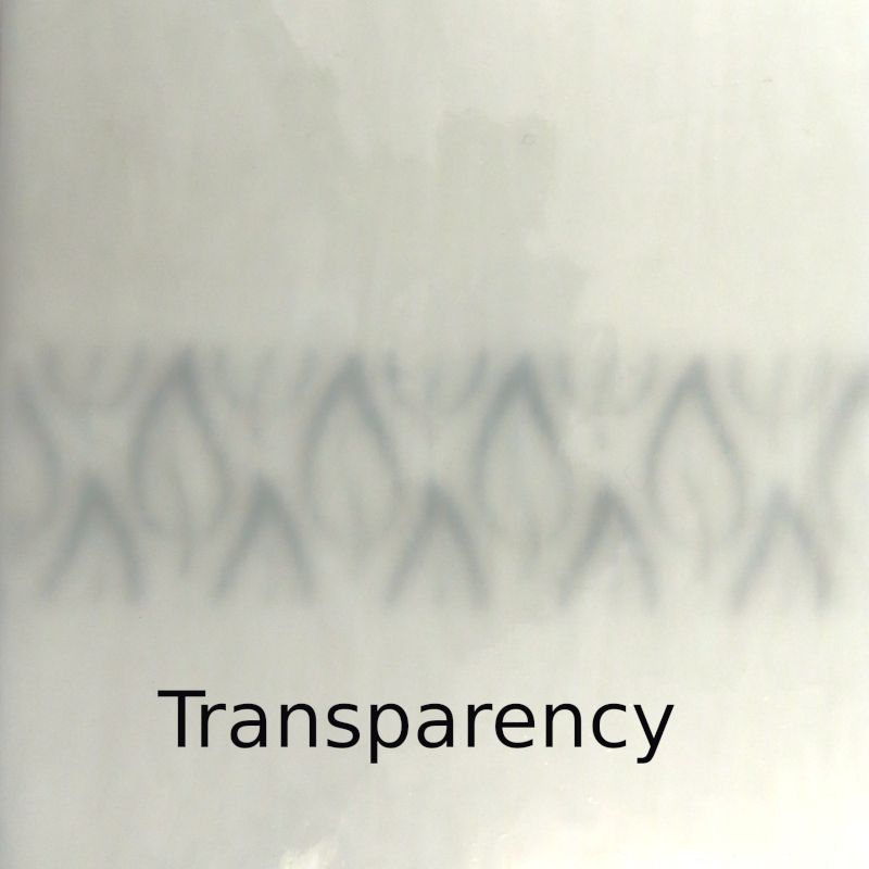 Plaque de Verre Blanc Cassé