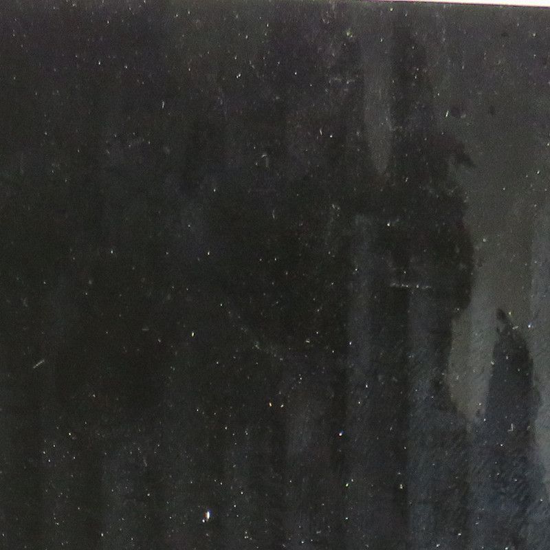 Plaque de Verre Opale Noir Brillant
