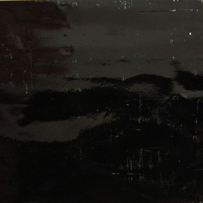 Plaque de Verre Noir Pur