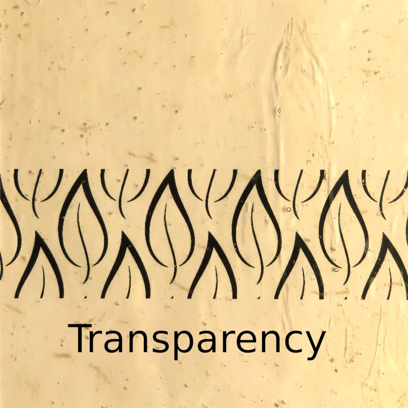 Plaque de Verre Champagne Antique