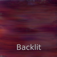 Plaque de Verre Noix de Muscade Strié