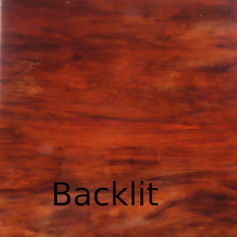 Glass Plate Charred Bark