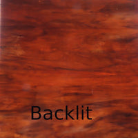 Glass Plate Charred Bark