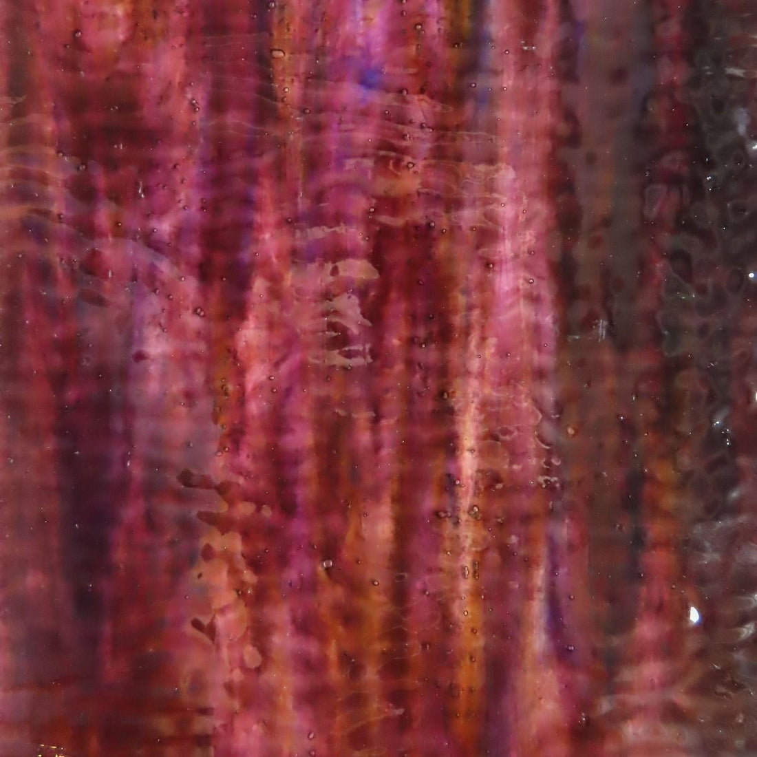 Glass Plate Walnut Ripple Wispy