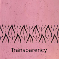 Lastra di vetro rosa antico