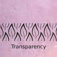 Plaque de Verre Violet Pâle