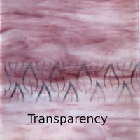 Plaque de Verre Brume Mauve