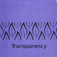 Plaque de Verre Raisin Pâle