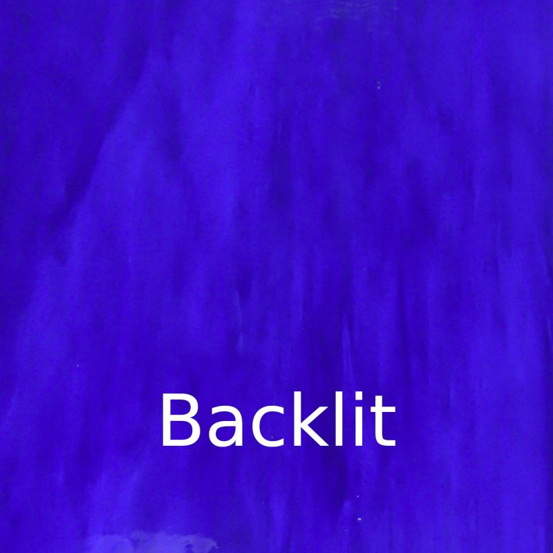 Plaque de Verre Cobalt Vaporeux