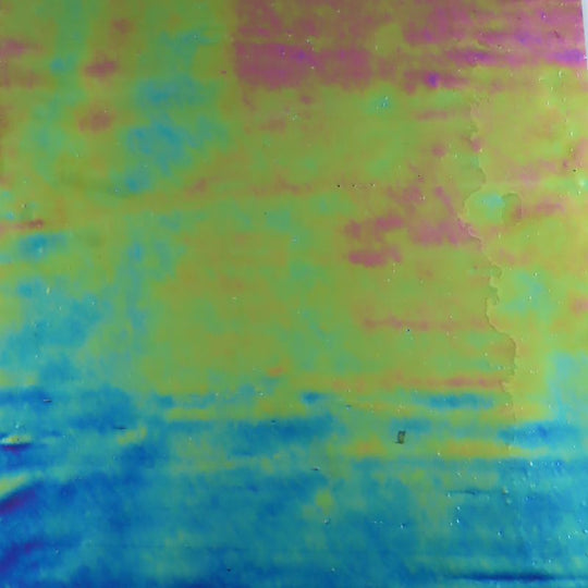 Plaque de Verre Forêt Sombre Iridescent