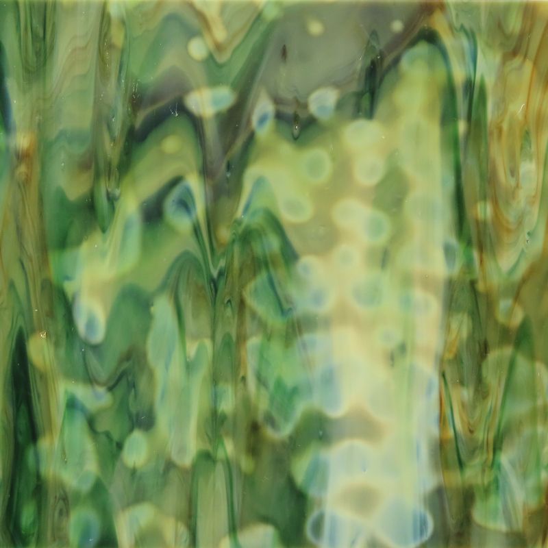 Lastra di vetro militare martellata