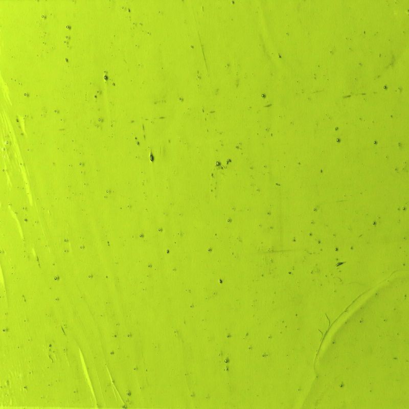 Lastra di vetro luce giallo verde