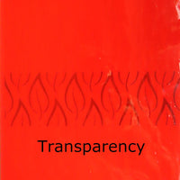 Lastra di vetro  Scarlatto Rosso
