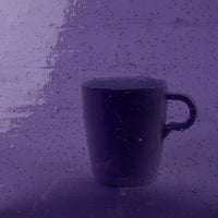 Packshot Glass Plate– purple – 15cmX19cm