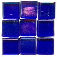 Mosaico di vetro trasparente 10mm Lapislazzuli