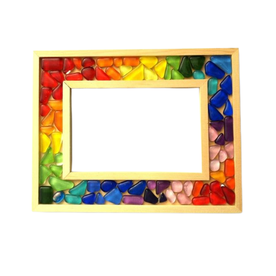 Regenbogen-Fotorahmen