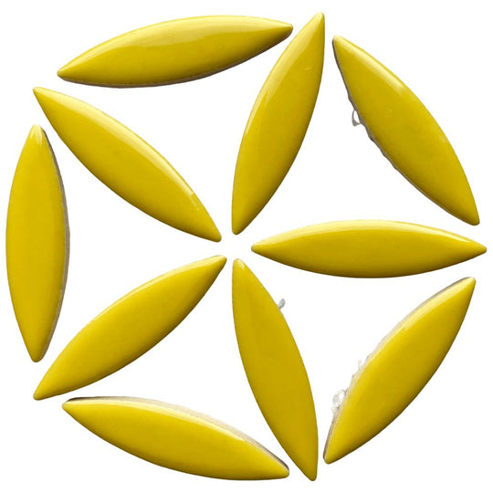Mosaiksteinen Ellipse  Zitrone