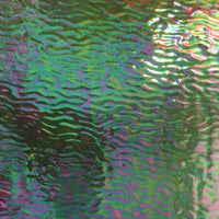 Lastra di vetro Camouflage Ondulato Iridescente