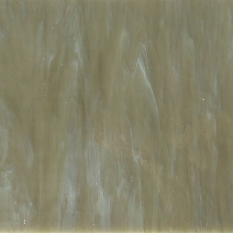 Plaque de Verre Plume Grise