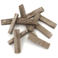 Varillas de mármol con veta de madera gris