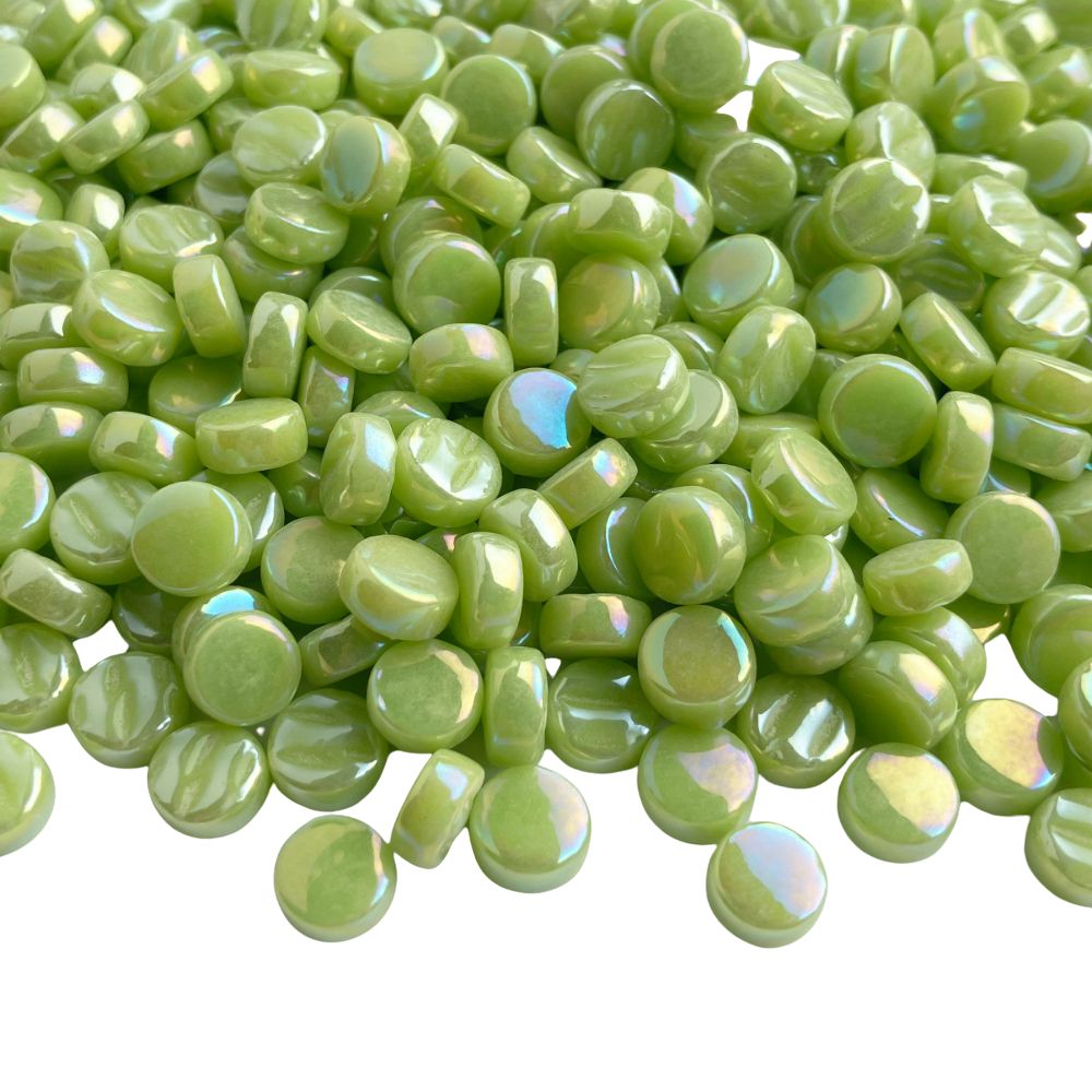 Mini-Runden Perle 8mm Grün