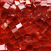 Mosaico di vetro Tiffany Glacier 10mm Rubino