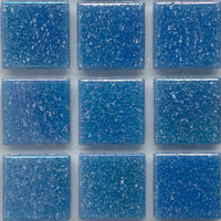 Glasmosaik Irisierend 20mm Himmelblau