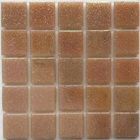 Glasmosaik Irisierend 20mm Tizianrot