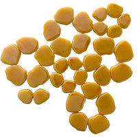 Fleur de Sakura Perlé Jaune Foncé