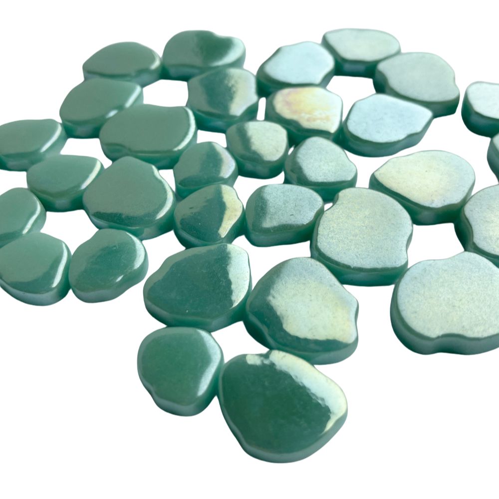 Sakura Blossom Perle Hell Cyan