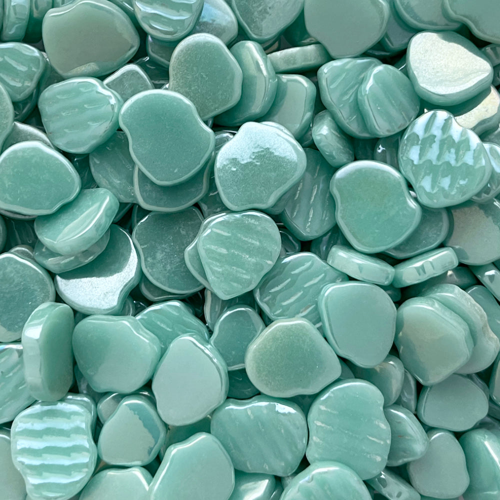 Sakura Blossom Perle Hell Cyan