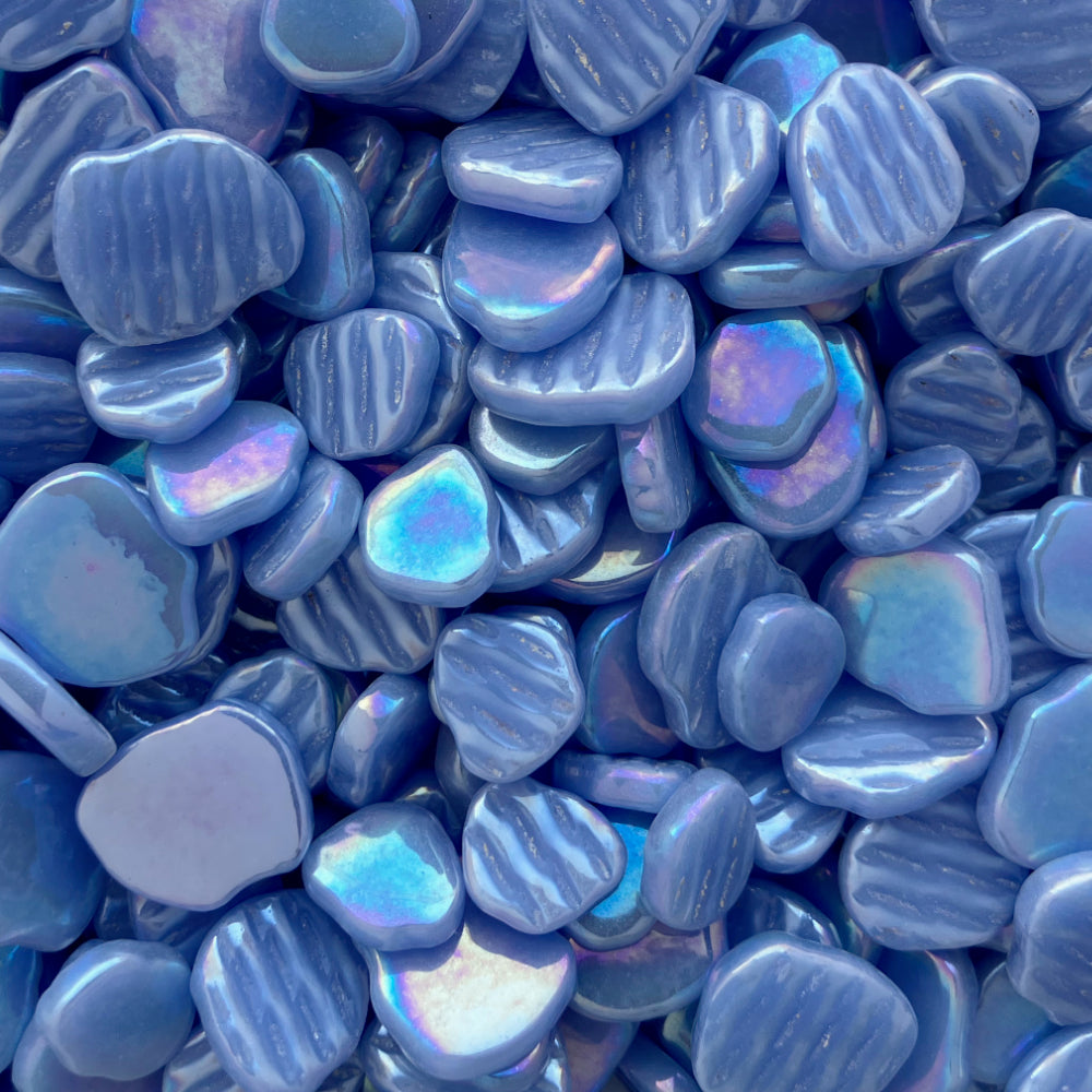 Fleur de Sakura Perlé Bleu Clair