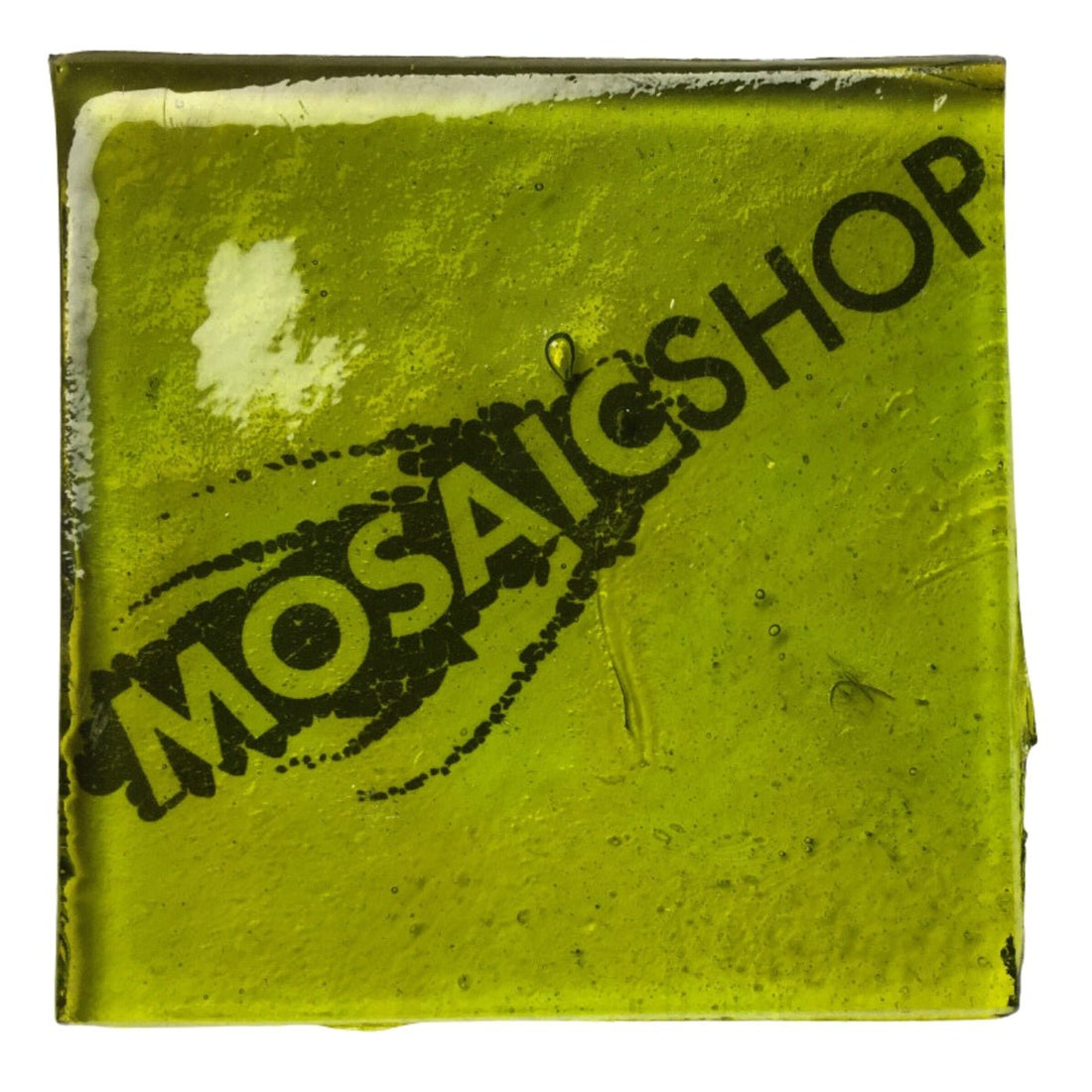 Verre Mosaique - glass mosaic -Glasmosaik-glasmozaïek-Albertini Glas Heldere Kiwi - mosaicshop