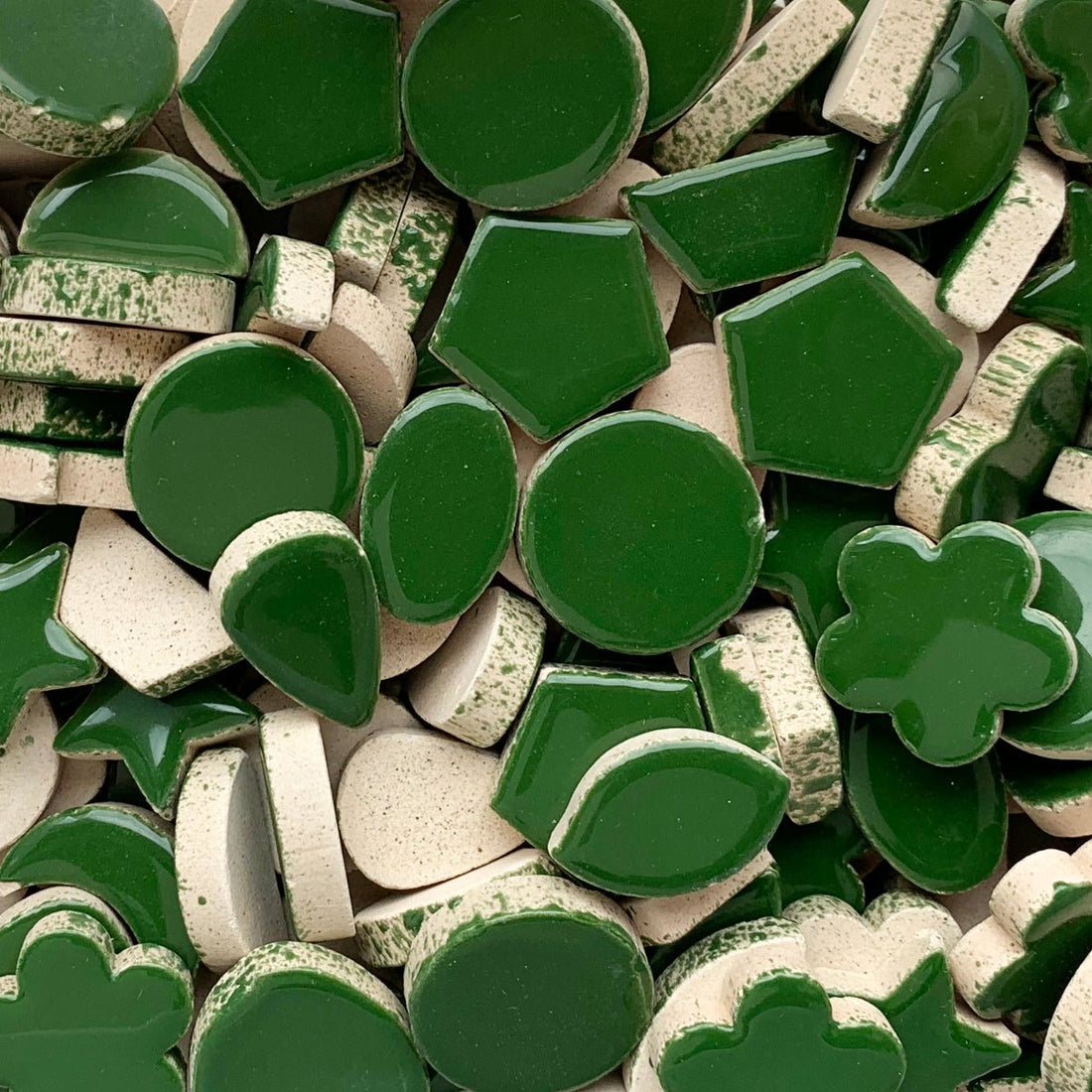 Verre Mosaique - glass mosaic -Glasmosaik-glasmozaïek-Charms Eucalyptus - mosaicshop