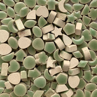 Verre Mosaique - glass mosaic -Glasmosaik-glasmozaïek-Charms Mini Groen - mosaicshop