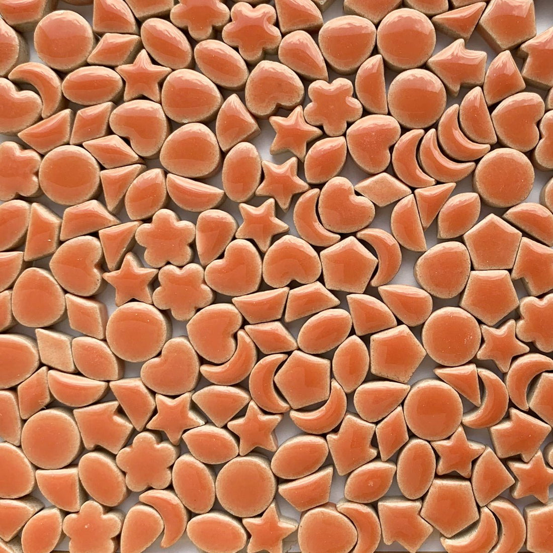 Verre Mosaique - glass mosaic -Glasmosaik-glasmozaïek-Charms Mini Zalm - mosaicshop