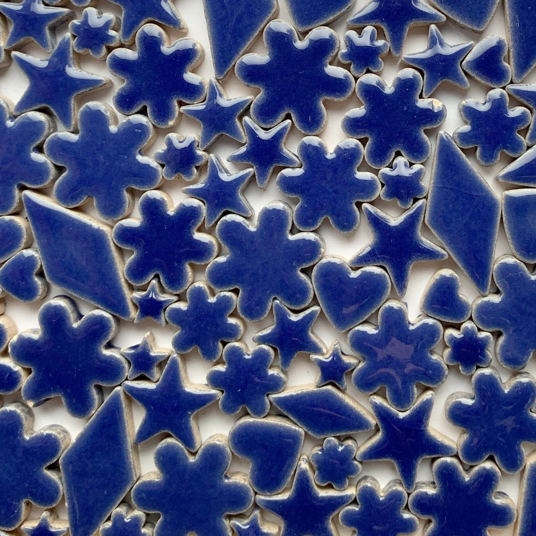 Verre Mosaique - glass mosaic -Glasmosaik-glasmozaïek-Charms Nieuw Donkerblauw - mosaicshop