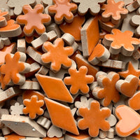 Verre Mosaique - glass mosaic -Glasmosaik-glasmozaïek-Charms Nieuw Oranje - mosaicshop