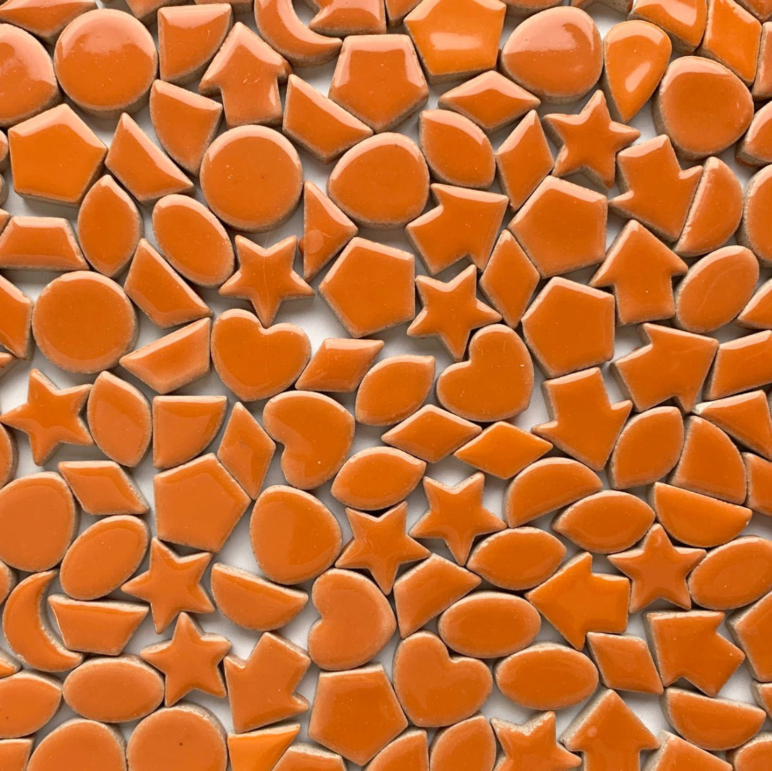 Verre Mosaique - glass mosaic -Glasmosaik-glasmozaïek-Charms Oranje - mosaicshop