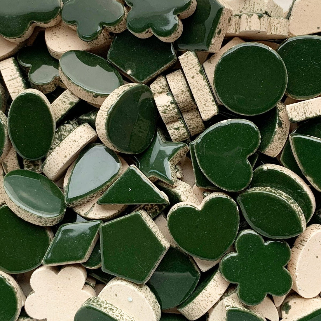 Verre Mosaique - glass mosaic -Glasmosaik-glasmozaïek-Charms Pesto - mosaicshop