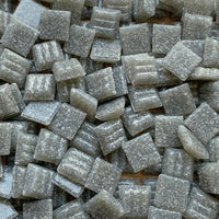 Verre Mosaique - glass mosaic -Glasmosaik-glasmozaïek-Glasmozaiek 10mm Donkergrijs - mosaicshop