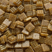 Verre Mosaique - glass mosaic -Glasmosaik-glasmozaïek-Glasmozaiek 10mm Hazelnoot - mosaicshop