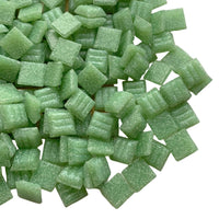 Verre Mosaique - glass mosaic -Glasmosaik-glasmozaïek-Glasmozaiek 10mm Lentegroen - mosaicshop