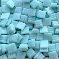 Verre Mosaique - glass mosaic -Glasmosaik-glasmozaïek-Glasmozaiek 10mm Licht Water - mosaicshop