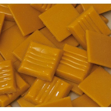 Verre Mosaique - glass mosaic -Glasmosaik-glasmozaïek-Glasmozaiek 20mm Abrikoos - mosaicshop