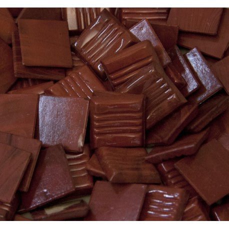 Mosaico di vetro 20mm Bordeaux