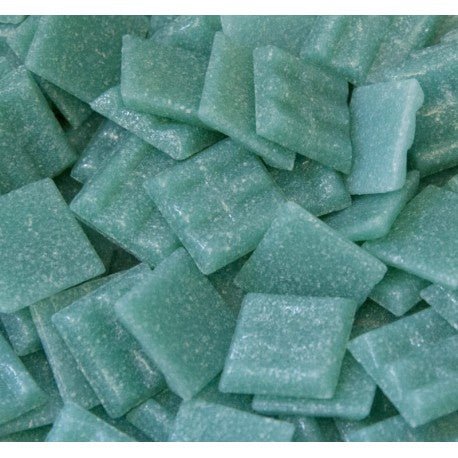 Verre Mosaique - glass mosaic -Glasmosaik-glasmozaïek-Glasmozaiek 20mm Zeeblauw - mosaicshop