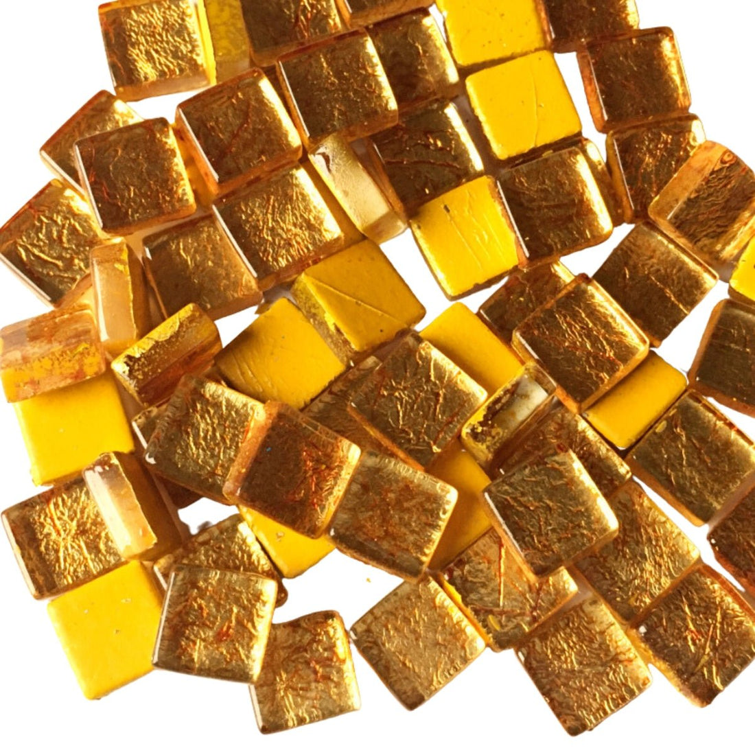 Verre Mosaique - glass mosaic -Glasmosaik-glasmozaïek-Glasmozaiek Spiegel 10mm Koper - mosaicshop