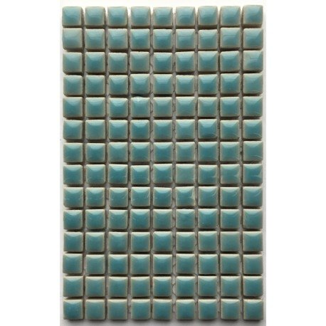 Verre Mosaique - glass mosaic -Glasmosaik-glasmozaïek-Keramiek 10mm Lichtblauw - mosaicshop